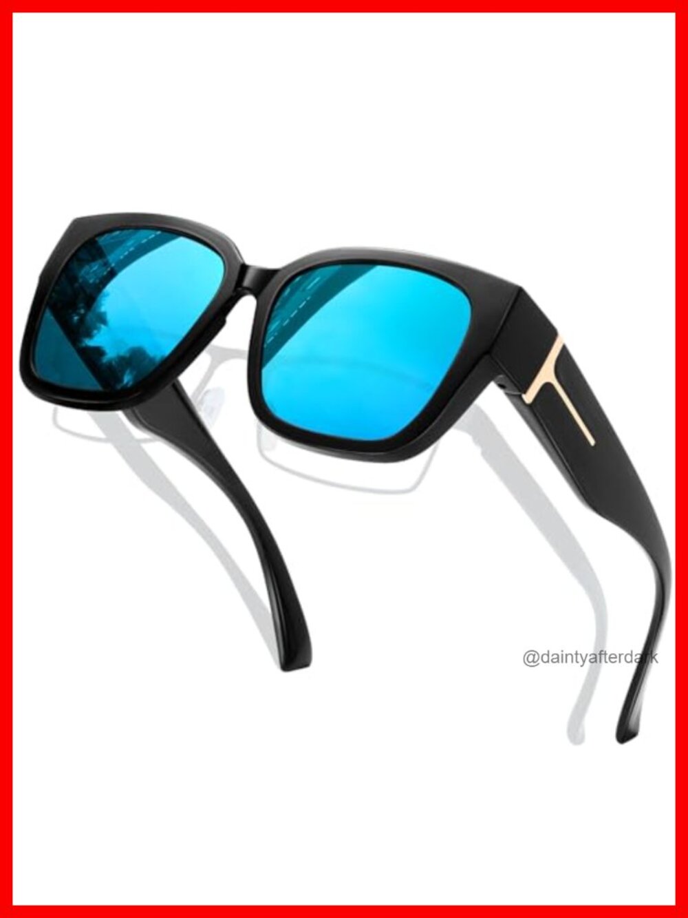 Oversized Fit Over Polarized Sunglasses with UV400 Protection